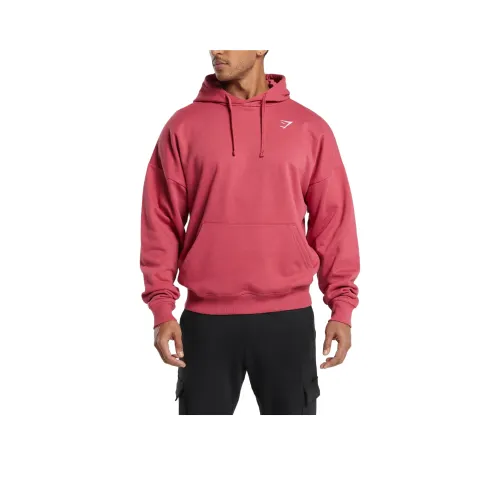 GYMSHARK Розовый Мужской Свитшот