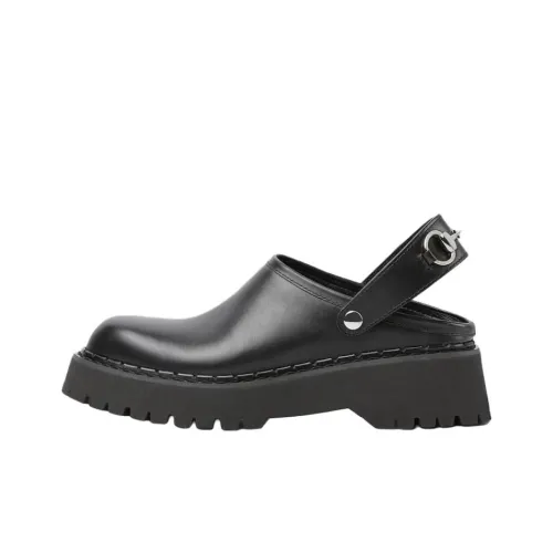 GUCCI Horsebit Застежка Повседневная Обувь Женская Черная