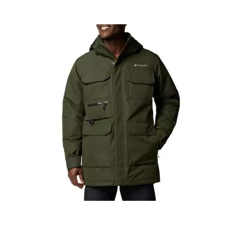 Columbia Landroamer Пальто Мужское Зеленое