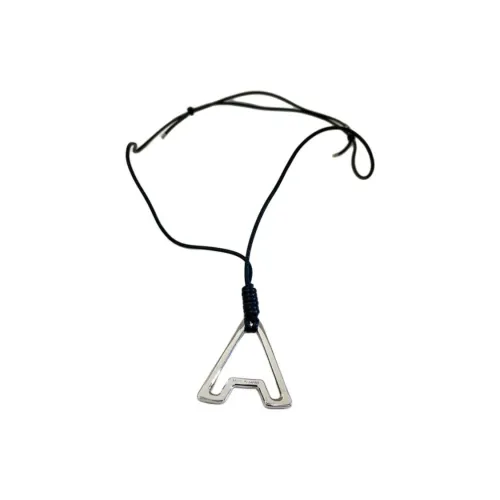 AMBUSH Ожерелья Унисекс Серебряный