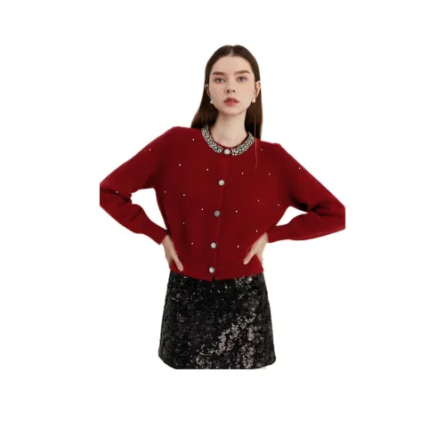 DPLAY Свитер Женский Анкора Красный