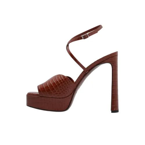 Jimmy Choo Karli One Sandals with Strap 12,5cm Women's Red Джимми Чу Карли Один Ремешок Сандалии 12,5см Женские Красные
