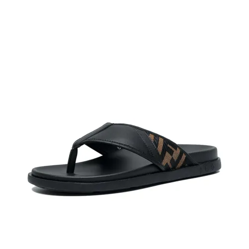 SENJIALUO Резиновая подошва устойчивая к запахам и износу быстросохнущая шлепанцы мужские черные