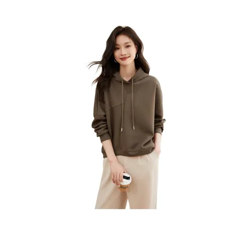 Mo Han Yi Mei Толстовка Женская Мокко