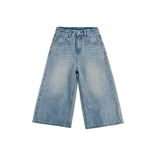 KULAIYA Светло-синие женские джинсовые шорты