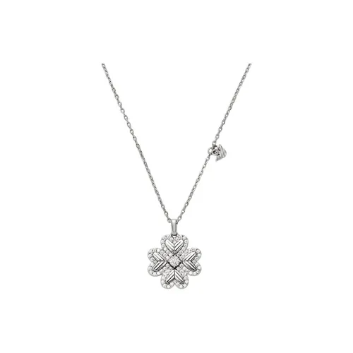 EMPORIO ARMANI Серебряные ожерелья Women's Silver