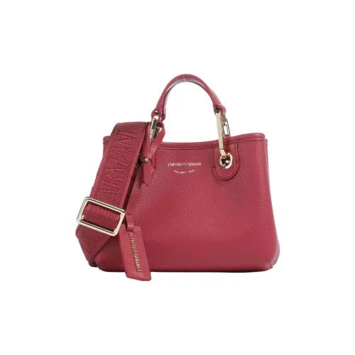 EMPORIO ARMANI MyEA Series Сумка через плечо из искусственной кожи сумка для женщин темно-красный