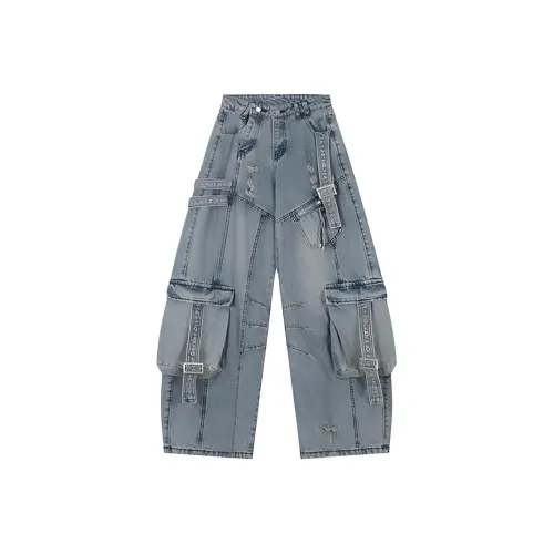 COHX Синие Женские Джинсы