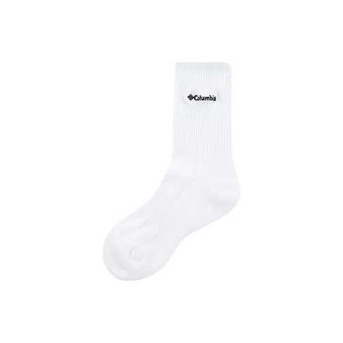Columbia 1 шт Белый Унисекс MID Носки до икры