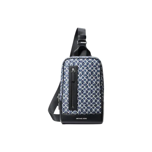 MICHAEL KORS Lautner Полиэстер Sling Сумка Мужская Морской Синий