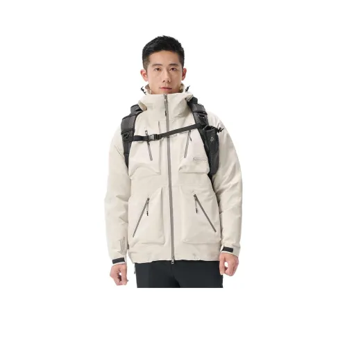 OUTDOOR PRODUCTS Ветрозащитный Дышащий Термический Ветровка Мужской Свинец Белый