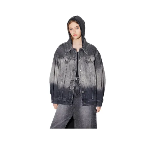 ONLY Denim Jacket Unisex Dark Gray ONLY Деним Куртка Унисекс Темно-Серый