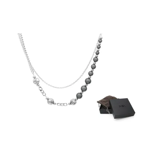 DAP Нержавеющая сталь Ожерелье Серебряный Унисекс