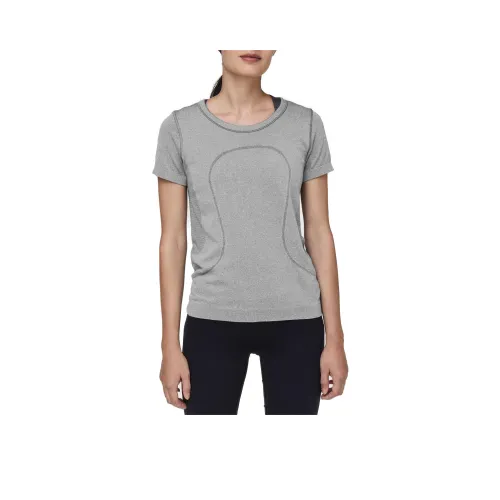 lululemon Swiftly Tech Стандартная Беговая Рубашка Женская Белая Сланец