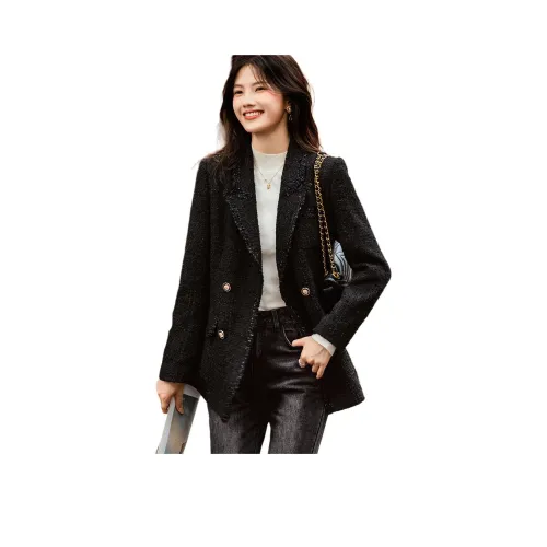 Like The Age Of Water Вельвет feel Куртка Женская Черная