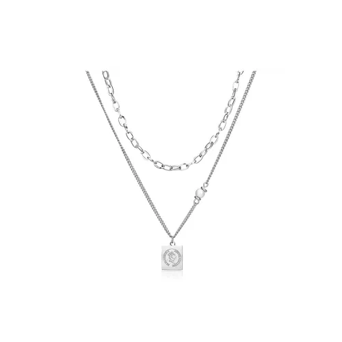 FOREVER MELODY Ожерелья из титанового сплава Женские