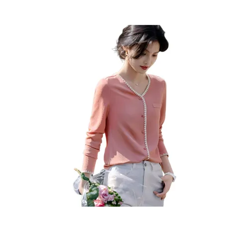 XWI T-Shirt Женская Серый Оранжевый Розовый