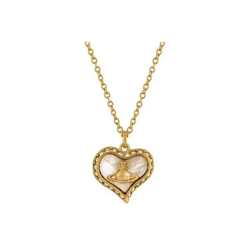 Vivienne Westwood Petra Pendant Brass Necklaces Женские
