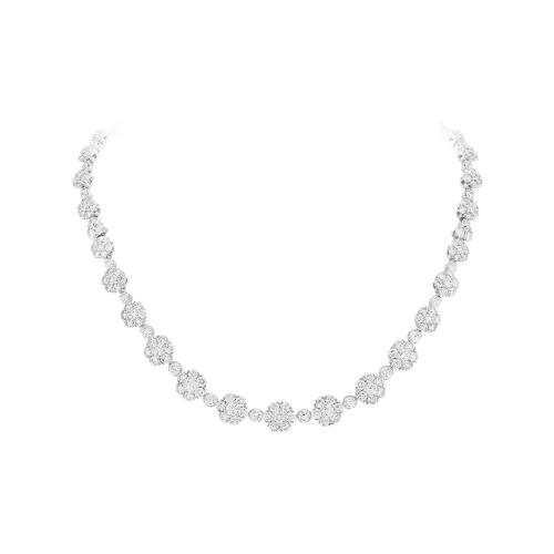 Van Cleef & Arpels Снежинка Ожерелье Женское