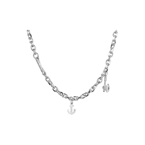 66ROUTE 66 Титановые стальные ожерелья мужские