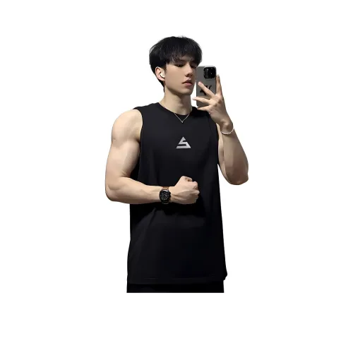 OPMO Черная Унисекс Майка