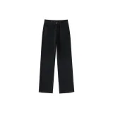 Чёрно-серый, удлинённый, с подкладкой