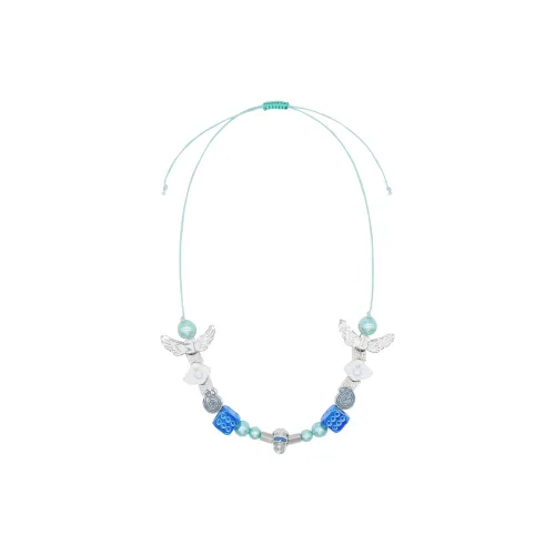 *EVAE+MOB Смешанные материалы Ожерелья Унисекс Уличный Hip Hop Трендсеттер Эксклюзивный Китайский модный тренд Индивидуальный Hip Hop