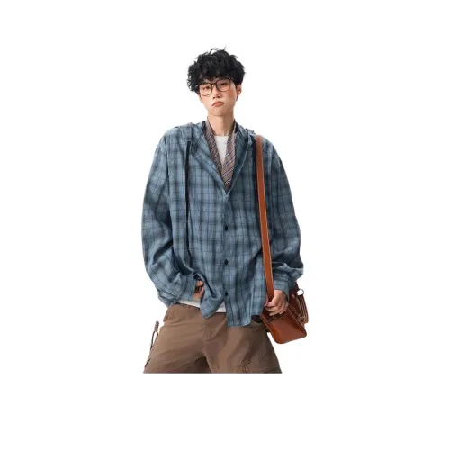 NOWSTIME Рубашка Унисекс Павлин Синий