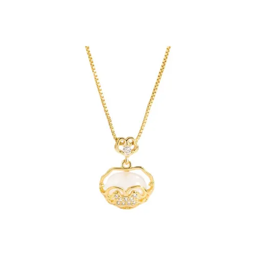 QIANFANGDAHUANGYE Сплав Ожерелья Женские