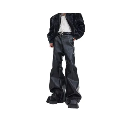SIL VITIN Black Unisex Casual Pants SIL VITIN Черные Унисекс Повседневные Штаны