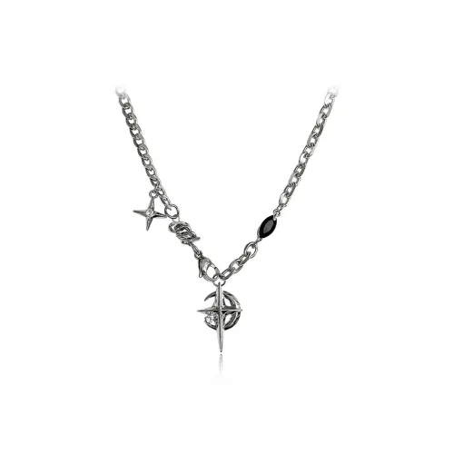 Inkopper Титановые стальные ожерелья унисекс