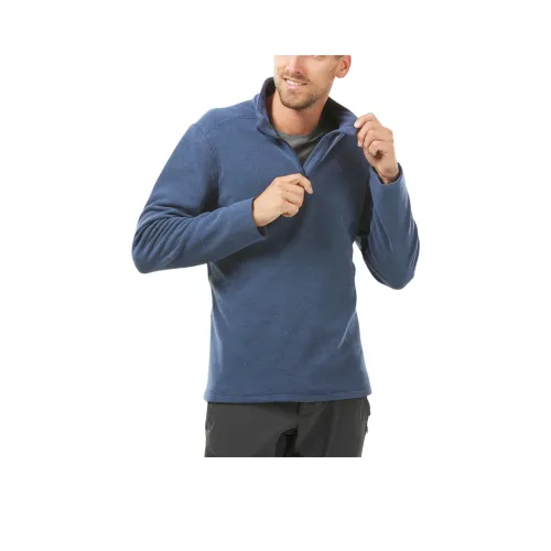 DECATHLON MH100 Рубашка Мужская Темно-синяя