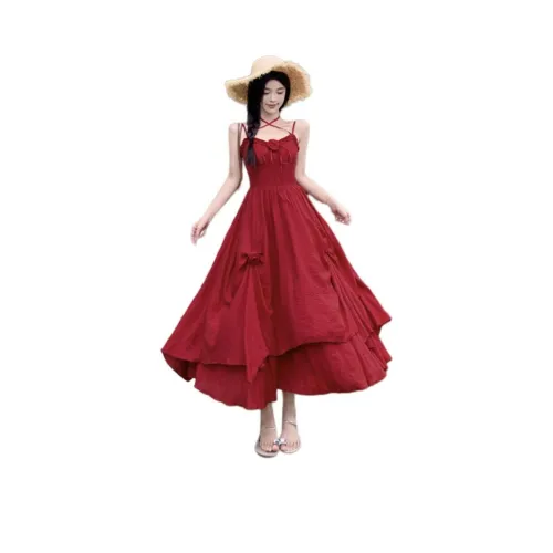 MINETTE Красный Женские Слиплатья