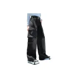 Черный (с флисовой подкладкой и утепленный)