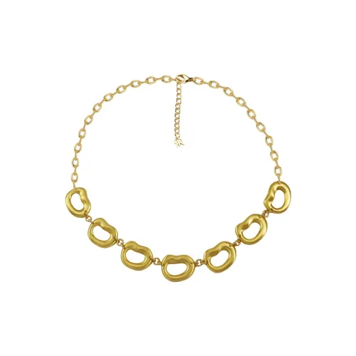 ROSEMATE 18К Золото Покрытие Медные Ожерелья Женские