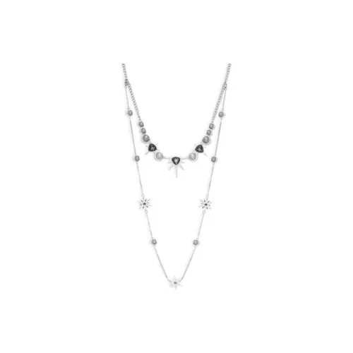 Кристалл Swarovski Ожерелья Женское Серебро