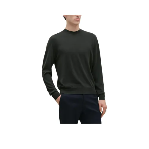 HERMES FW25 Свитер Мужской Яшма