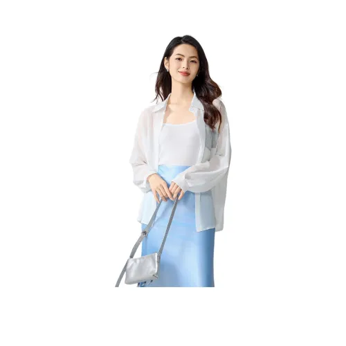 Love Elaine Рубашка Женская Белая