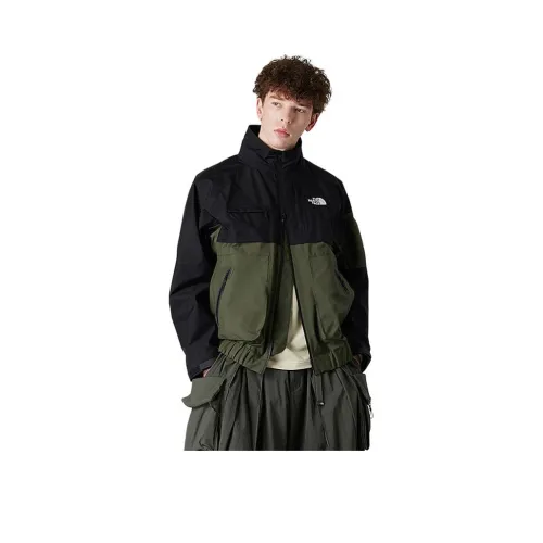 THE NORTH FACE Urban Exploration Водонепроницаемый Ветровка Мужской Эбеновый Зеленый