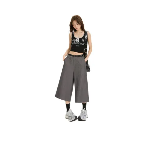 Розовые Серые Женские Повседневные Шорты