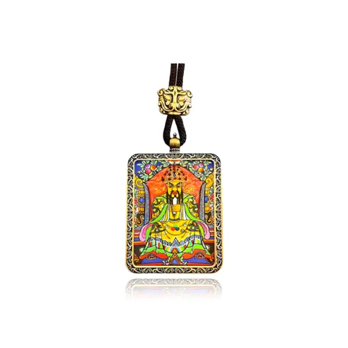 ZHENGDAFU Цветное стекло Ожерелья Унисекс