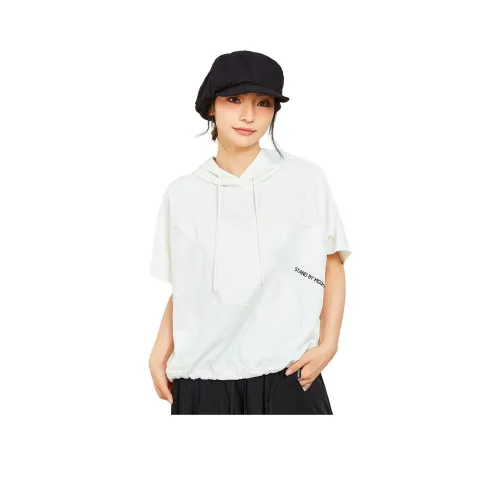 MUGUOGUOMU Экрю Женские Поло