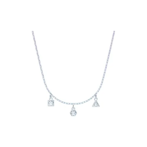 Swarovski The Elements Кристалл Swarovski Ожерелье из сплава с родиевым покрытием Женское