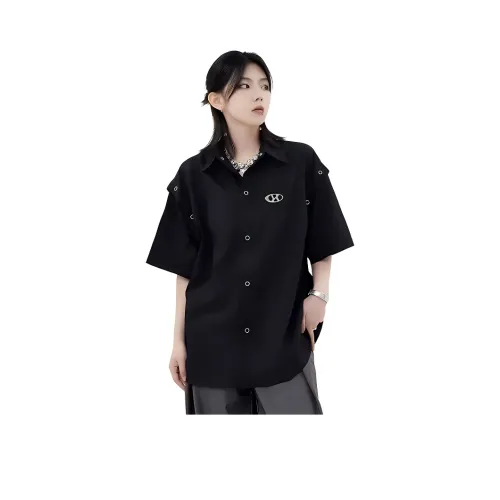 PWUE Черная унисекс рубашка