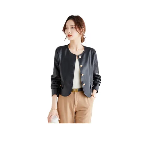 TERRE BLEUE Кожа Куртка Женская