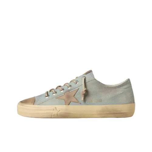 Golden Goose V Star Canvas Shoes Low Top Men's