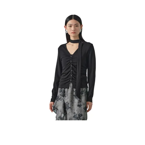 AYILIAN Черный Женский Трикотаж