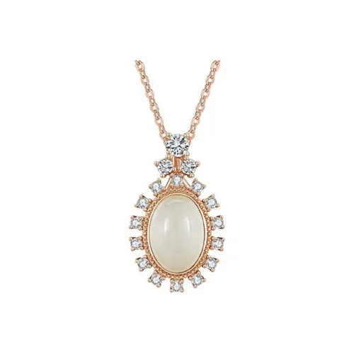 JAY Фальшيفое стекло Кошачий глаз Ожерелье Женское