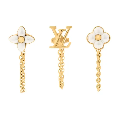LOUIS VUITTON Металлические серьги женские