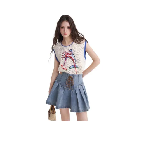 JORYAweekend Джинсовые короткие юбки Женские